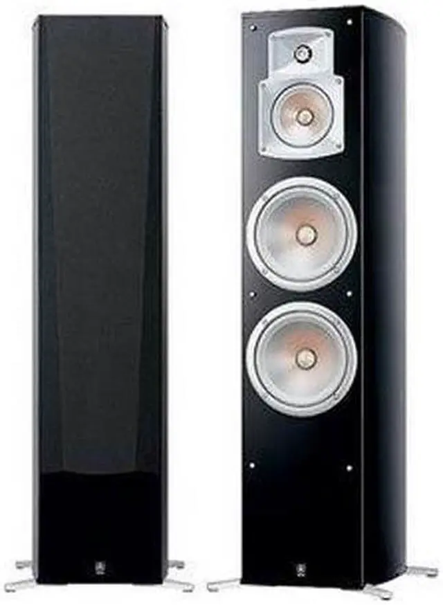 Alt view image 6 of 6 - YAMAHA NS777 Three-Way/Four-Driver Bass Reflex Speaker Single