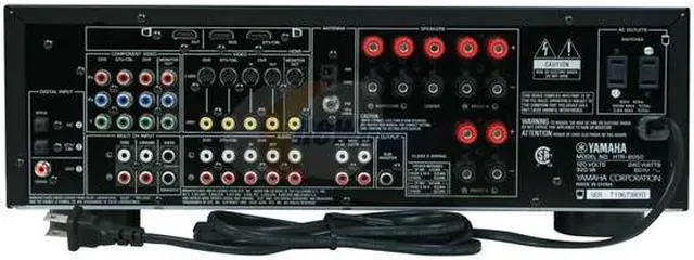 Alt view image 5 of 16 - YAMAHA HTR-6050 5.1-Channel Digital Home Theatre Receiver