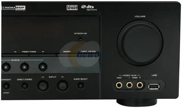 Alt view image 8 of 16 - YAMAHA HTR-6050 5.1-Channel Digital Home Theatre Receiver