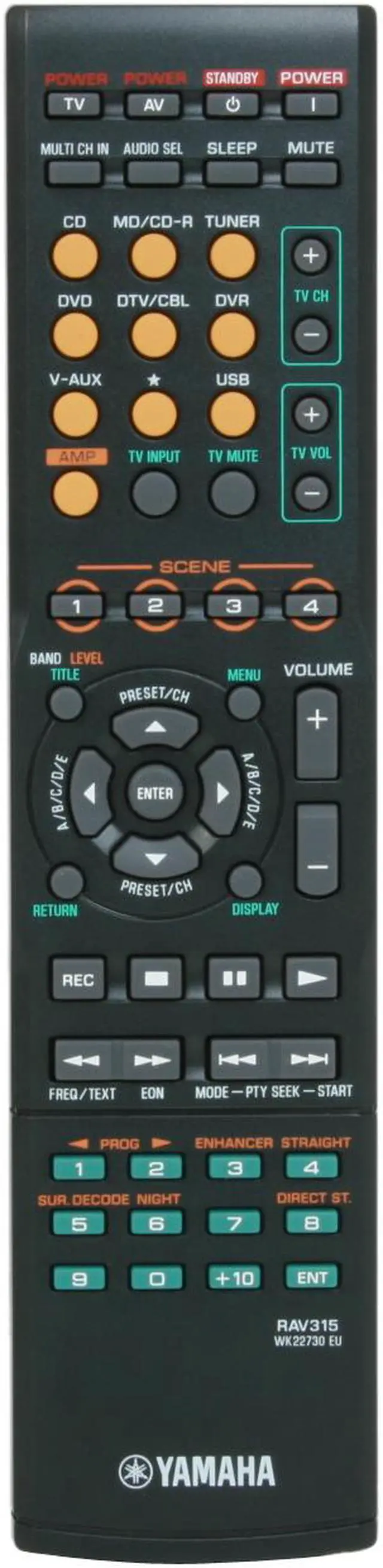 Alt view image 12 of 16 - YAMAHA HTR-6050 5.1-Channel Digital Home Theatre Receiver