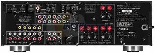 Alt view image 2 of 2 - YAMAHA HTR-6140 5.1-Channel Digital Home Theater Receiver