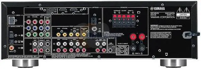 Alt view image 4 of 5 - YAMAHA YHT-390BL 5.1 Channel Home Theater in a Box System