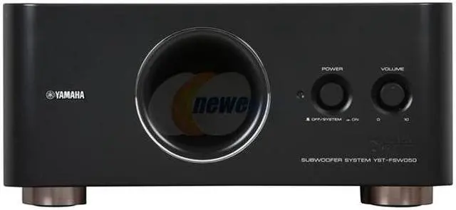 Alt view image 2 of 6 - YAMAHA YST-FSW050BL Advanced YST II & Down-Firing Active design subwoofer Single