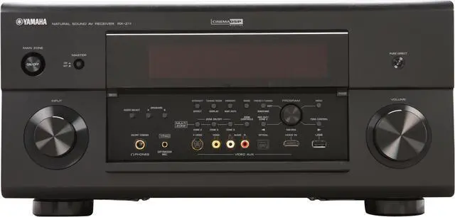 Alt view image 4 of 12 - YAMAHA RX-Z11BL 11.2-Channel Digital Home Theater Receiver