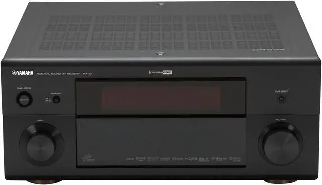 Alt view image 2 of 13 - YAMAHA RX-Z7BL 7.1-Channel Digital Home Theater Receiver