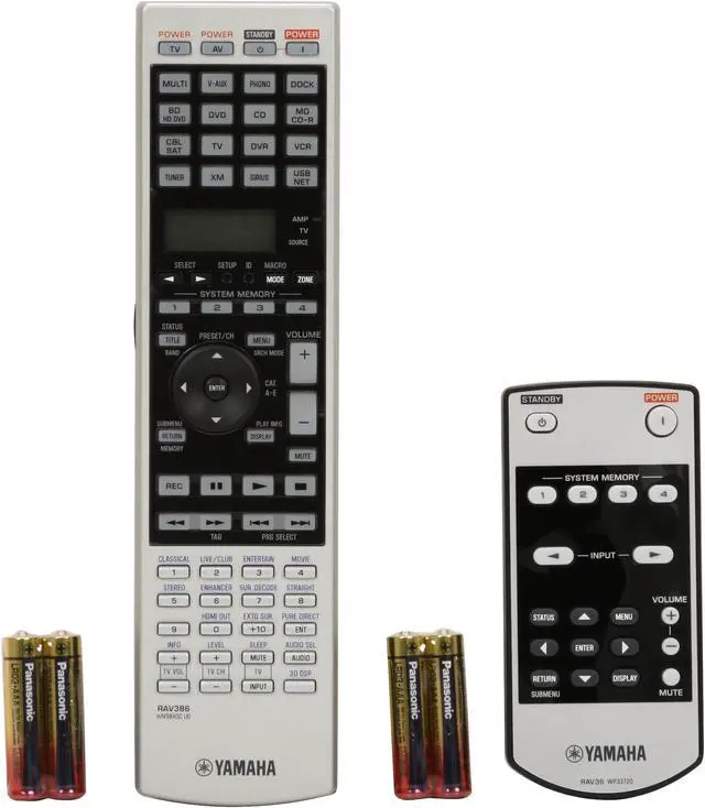Alt view image 12 of 14 - YAMAHA RX-V3900BL 7.1-Channel Network Home Theater Receiver