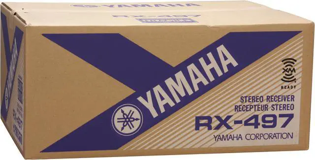 Alt view image 15 of 15 - YAMAHA RX-497 Stereo Natural Sound AM/FM Stereo Receiver