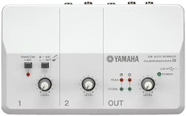 Alt view image 3 of 4 - Yamaha AUDIOGRAM6 USB Audio Interface Computer Recording System
