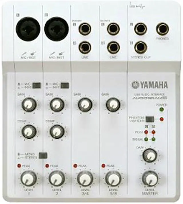 Alt view image 2 of 4 - Yamaha AUDIOGRAM6 USB Audio Interface Computer Recording System