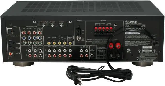 Alt view image 3 of 11 - YAMAHA YHT-391BL 5.1-Channel Home Theater System