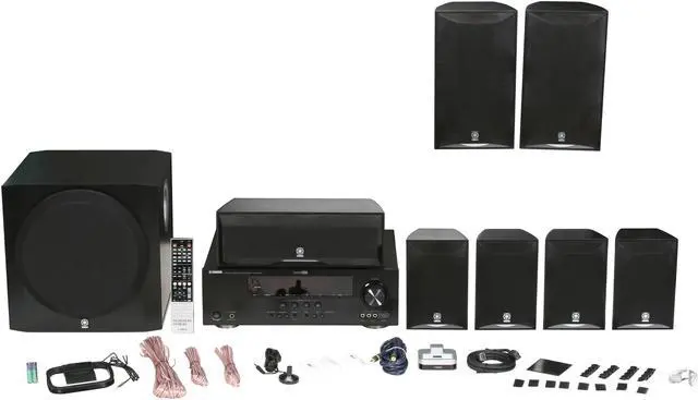 Alt view image 16 of 17 - YAMAHA YHT-791BL 7.1-Channel Home Theater System