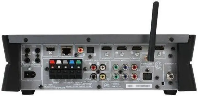 Alt view image 4 of 4 - YAMAHA YMC-700 NeoHD Wi-Fi Media Controller 5.1 CH AV Receiver  - Black