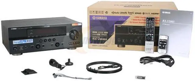 Alt view image 5 of 5 - YAMAHA RX-V2065BL 7.2-Channel AV Receiver