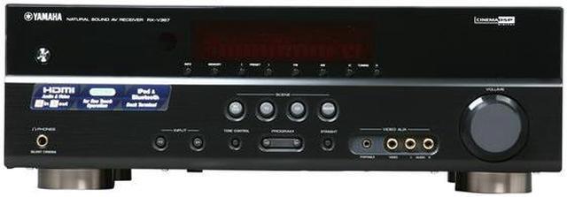Alt view image 2 of 6 - YAMAHA 5.1-Channel Digital Home Theater Receiver RX-V367