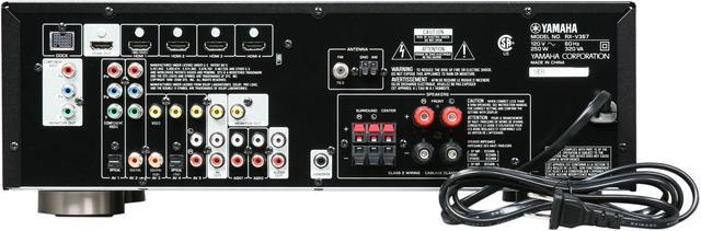 Alt view image 4 of 6 - YAMAHA 5.1-Channel Digital Home Theater Receiver RX-V367