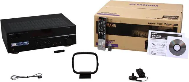Alt view image 6 of 6 - YAMAHA 7.1-Channel Digital Home Theater Receiver RX-V567