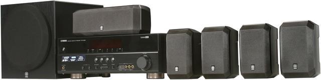Main image of YAMAHA YHT-393BL 5.1 Channel Home Theater in a Box System