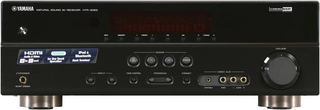 Alt view image 3 of 19 - YAMAHA YHT-393BL 5.1 Channel Home Theater in a Box System
