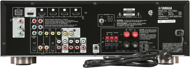 Alt view image 5 of 19 - YAMAHA YHT-393BL 5.1 Channel Home Theater in a Box System