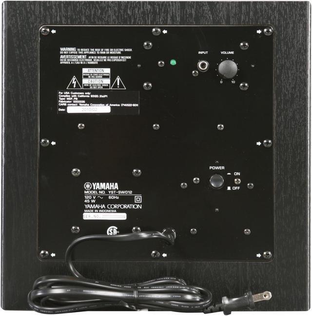 Alt view image 17 of 19 - YAMAHA YHT-393BL 5.1 Channel Home Theater in a Box System