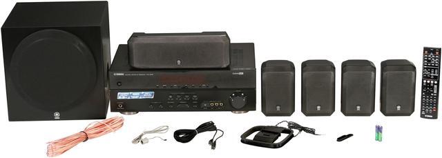 Alt view image 18 of 19 - YAMAHA YHT-393BL 5.1 Channel Home Theater in a Box System