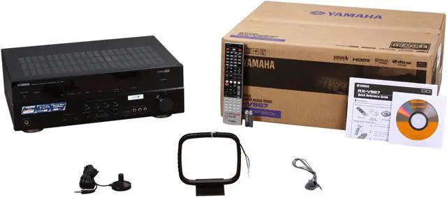 Alt view image 6 of 6 - YAMAHA RX-V667BL 7.2-Channel Receiver