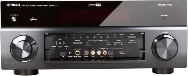 Alt view image 2 of 6 - YAMAHA RX-A1000 7.2-Channel Home Theater Receiver