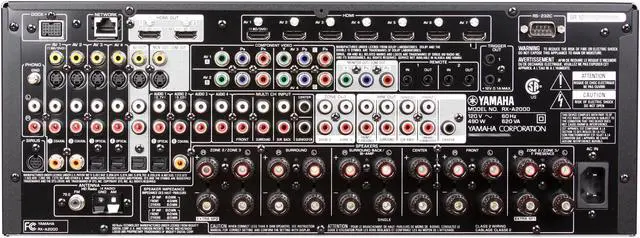 Alt view image 4 of 5 - Yamaha RX-A2000 AVENTAGE 7.2 -Channel Home Theater Receiver - Black