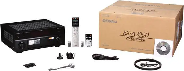 Alt view image 5 of 5 - Yamaha RX-A2000 AVENTAGE 7.2 -Channel Home Theater Receiver - Black