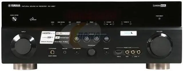 Alt view image 2 of 6 - YAMAHA RX-V867 7.2-Channel Digital Network Home Theater Receiver