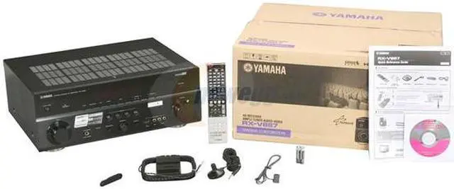 Alt view image 6 of 6 - YAMAHA RX-V867 7.2-Channel Digital Network Home Theater Receiver