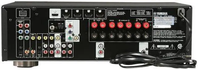 Alt view image 4 of 7 - YAMAHA HTR-5063 7.1-Channel Digital Home Theater Receiver