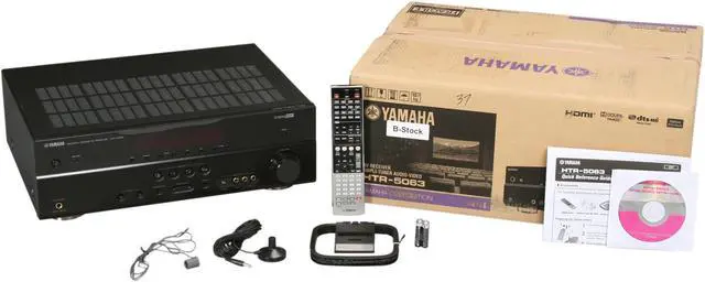 Alt view image 7 of 7 - YAMAHA HTR-5063 7.1-Channel Digital Home Theater Receiver