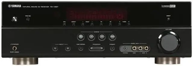 Alt view image 2 of 6 - YAMAHA RX-V567BL 7.1-Channel Digital Home Theater Receiver