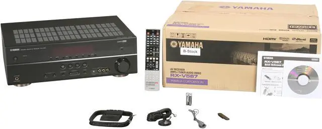Alt view image 6 of 6 - YAMAHA RX-V567BL 7.1-Channel Digital Home Theater Receiver