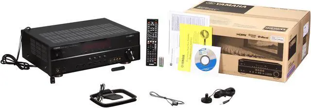 Alt view image 6 of 6 - YAMAHA RX-V471 5.1-Channel AV Receiver