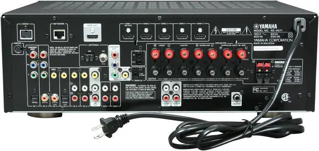 Alt view image 4 of 5 - YAMAHA RX-V671 7.1-Channel Network AV Receiver