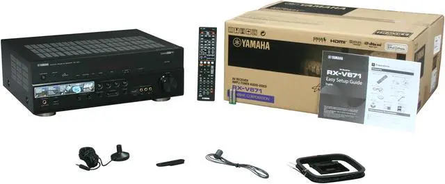 Alt view image 5 of 5 - YAMAHA RX-V671 7.1-Channel Network AV Receiver