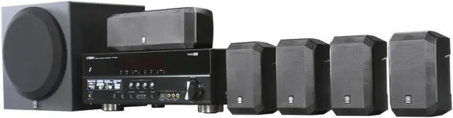 Main image of YAMAHA YHT-395BL 5.1 Channel Home Theater in a Box Systerm