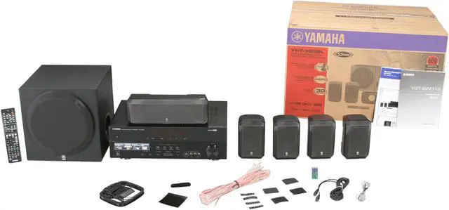 Alt view image 19 of 19 - YAMAHA YHT-395BL 5.1 Channel Home Theater in a Box Systerm