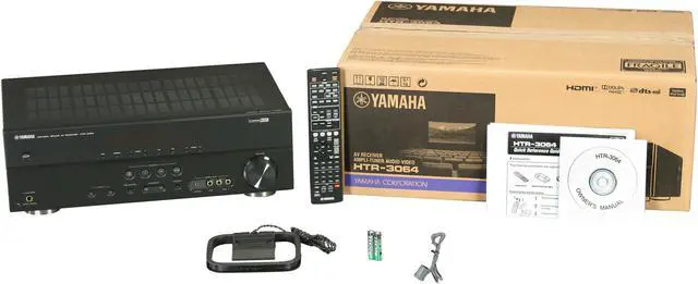 Alt view image 6 of 6 - YAMAHA HTR-3064BL 5.1-Channel AV Receiver