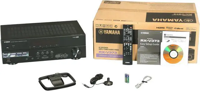 Alt view image 6 of 6 - YAMAHA RX-V373BL 5.1-Channel AV Receiver
