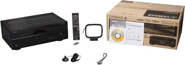 Alt view image 6 of 6 - YAMAHA RX-V573BL 7.1-Channel Network AV Receiver