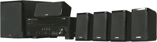 Main image of YAMAHA YHT-497BL 5.1-Channel Home Theater System