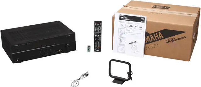 Alt view image 6 of 6 - YAMAHA RX-V371 3D 5.1-Channel AV Receiver