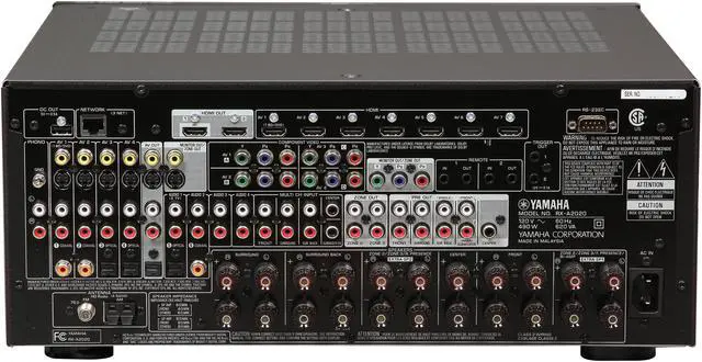 Alt view image 4 of 6 - YAMAHA RX-A2020 9.2-Channel Network AV Receiver