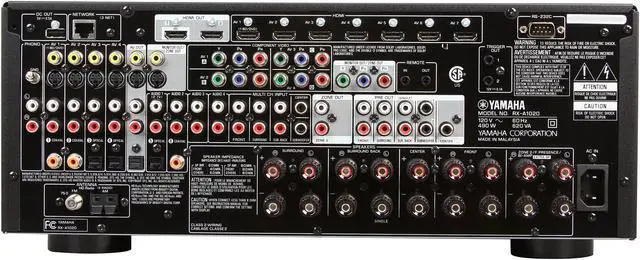 Alt view image 4 of 6 - YAMAHA RX-A1020 7.2-Channel Receiver