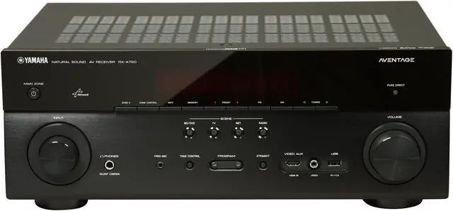 Alt view image 2 of 6 - YAMAHA RX-A720 7.2-Channel Receiver