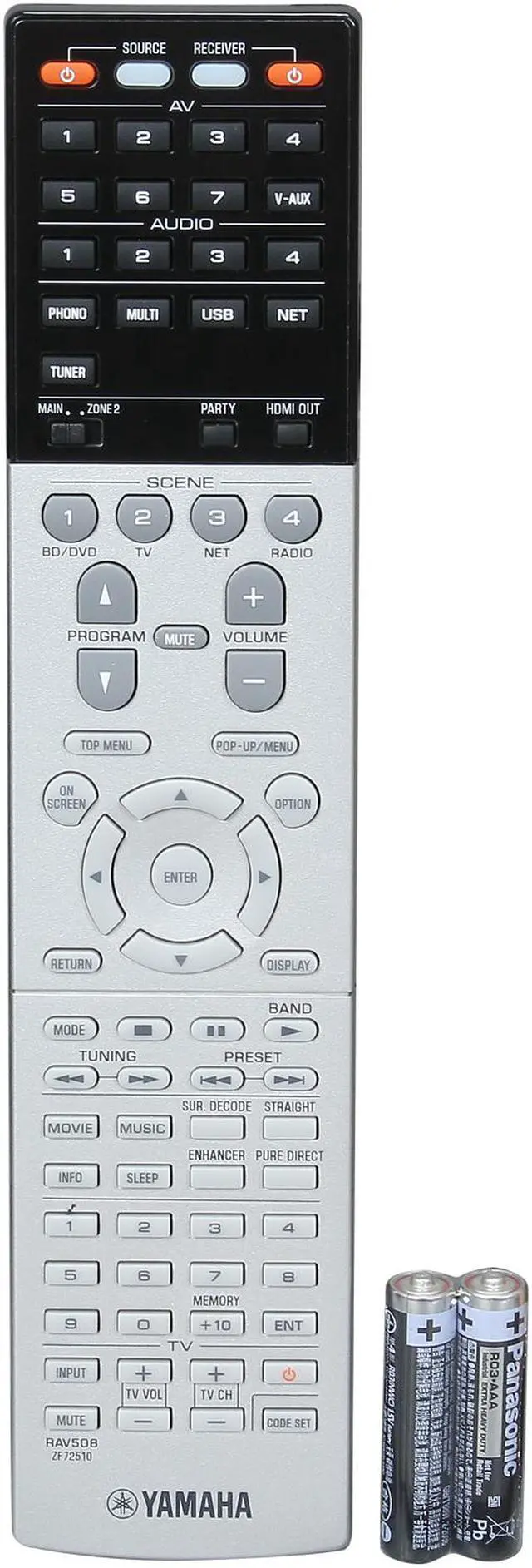 Alt view image 5 of 6 - Yamaha Aventage RX-A1030 7.2-Channel Network AV Receiver