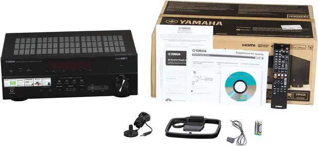 Alt view image 7 of 6 - Yamaha RX-V477 5.1 Channel Network AV Receiver
